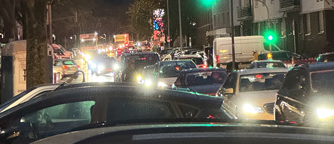Stau Lütticher Straße